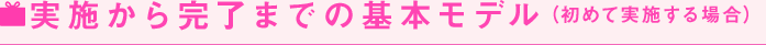 完了までの基本モデル